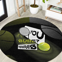 Tennis Round Carpet Grand Slam Style
