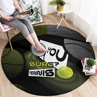 Tennis Round Carpet Grand Slam Style