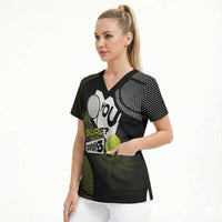 Custom Tennis Scrub Top Grand Slam Style