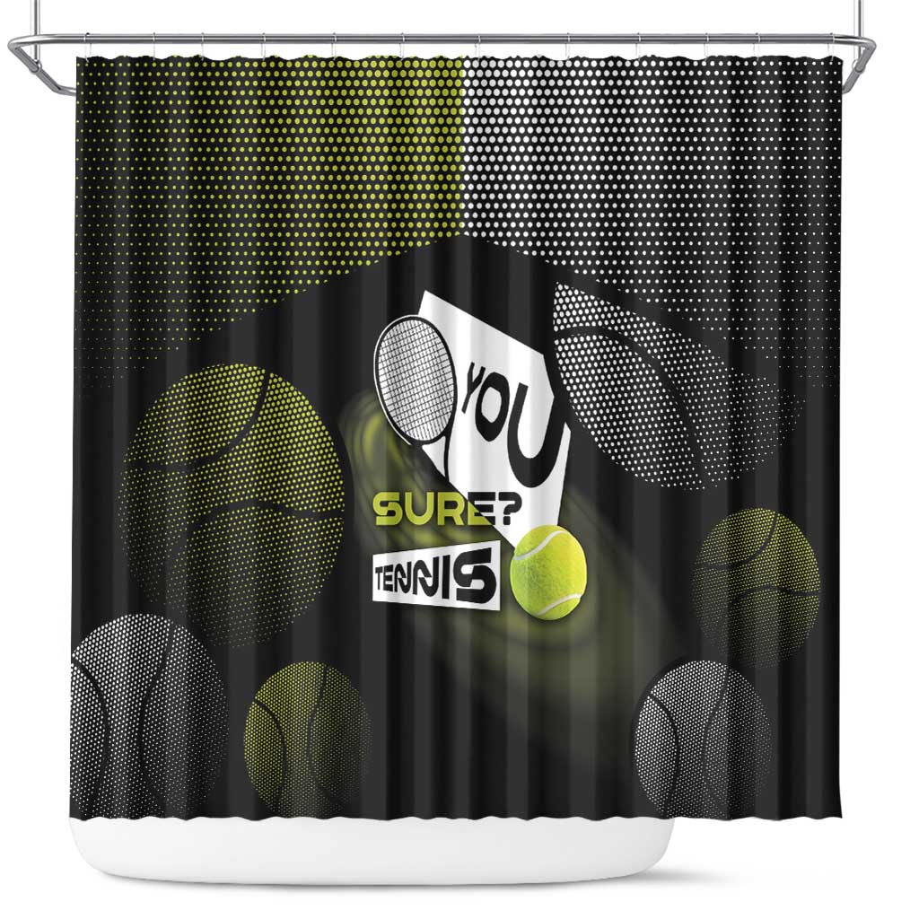 Tennis Shower Curtain Grand Slam Style