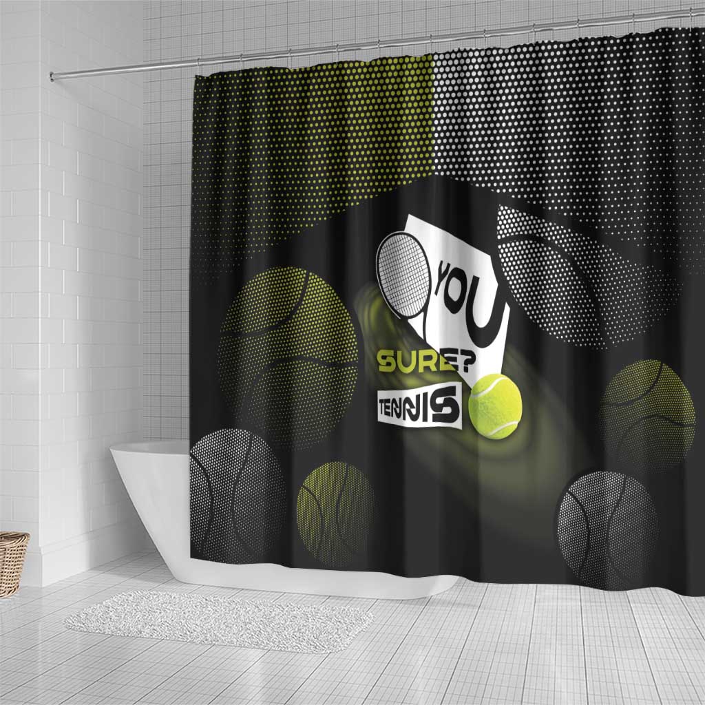 Tennis Shower Curtain Grand Slam Style