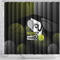 Tennis Shower Curtain Grand Slam Style
