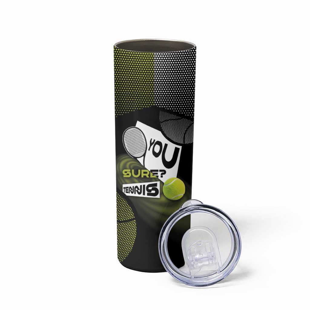 Custom Tennis Skinny Tumbler Grand Slam Style