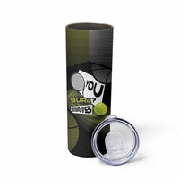Custom Tennis Skinny Tumbler Grand Slam Style