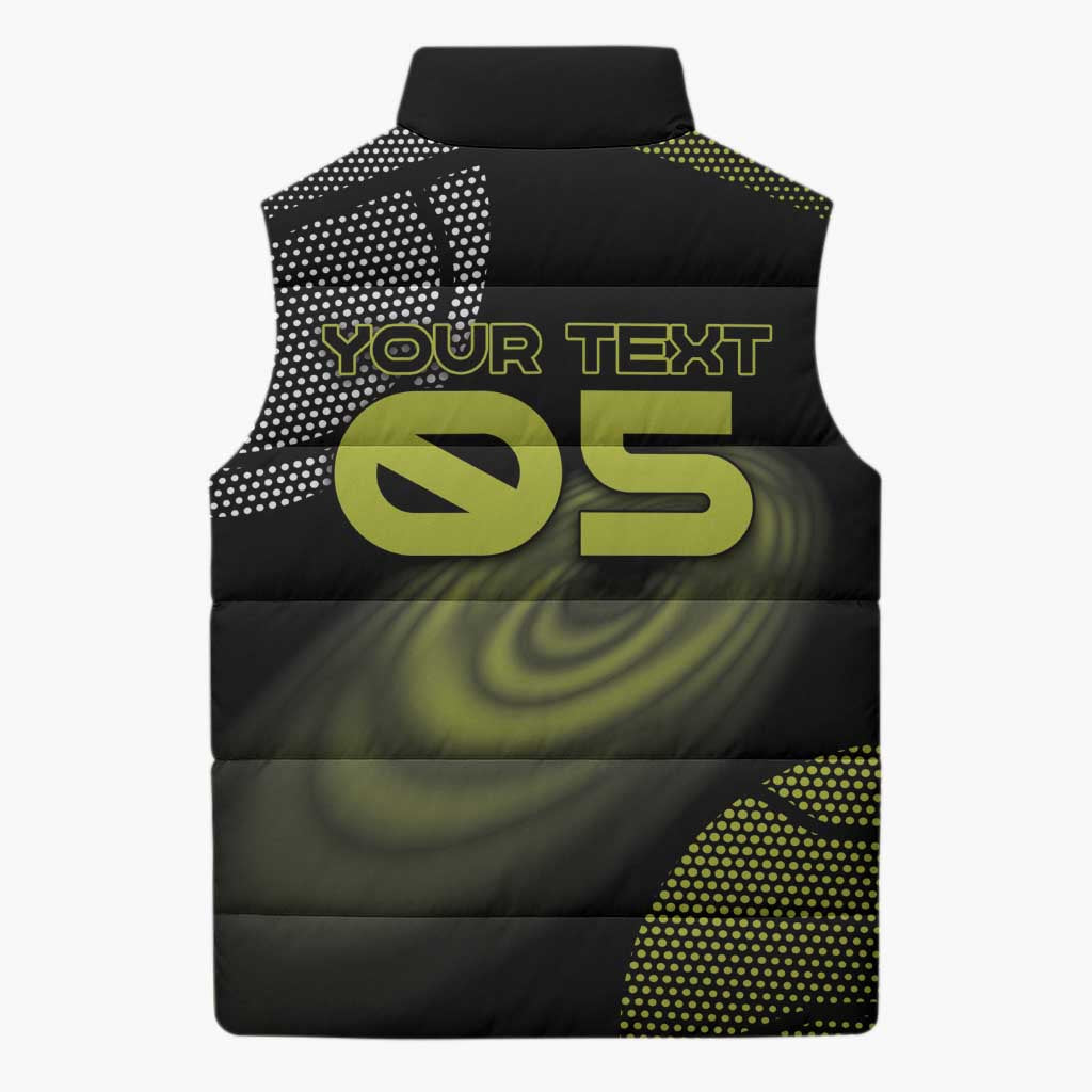 Custom Tennis Sleeveless Puffer Jacket Grand Slam Style