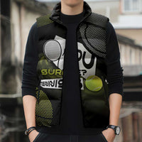 Custom Tennis Sleeveless Puffer Jacket Grand Slam Style