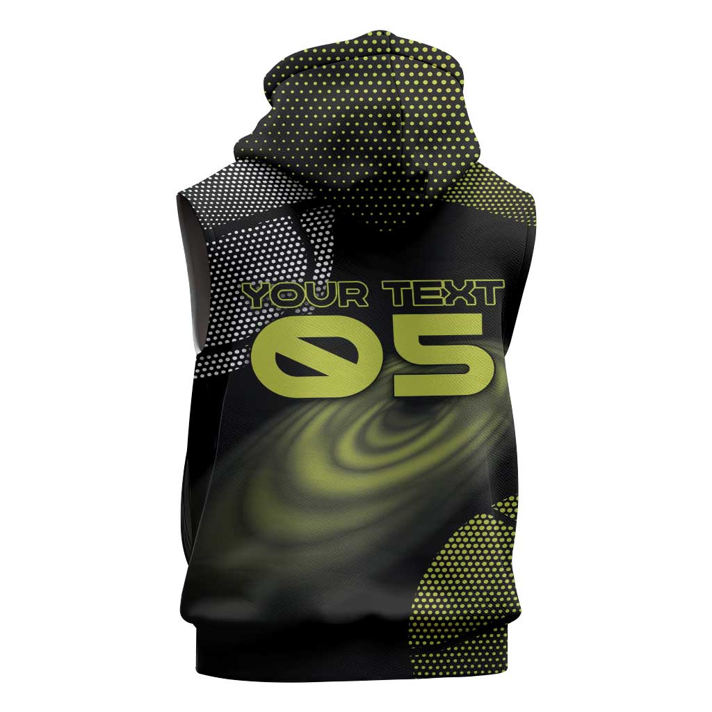 Custom Tennis Sleeveless Zip Hoodie Grand Slam Style