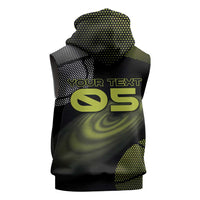 Custom Tennis Sleeveless Zip Hoodie Grand Slam Style