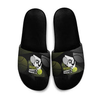 Tennis Slide Sandals Grand Slam Style