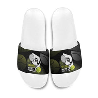 Tennis Slide Sandals Grand Slam Style