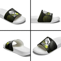 Tennis Slide Sandals Grand Slam Style
