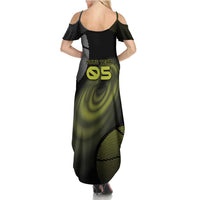 Custom Tennis Summer Maxi Dress Grand Slam Style