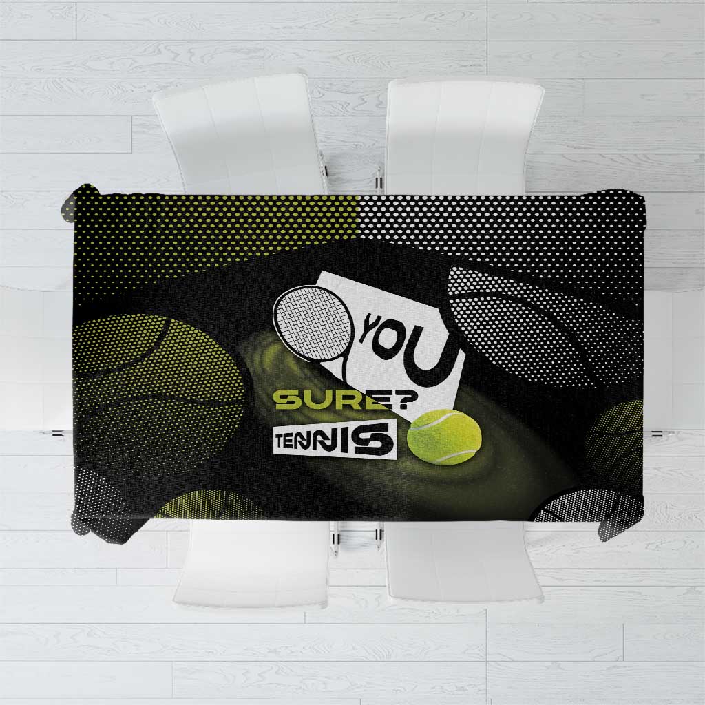 Tennis Tablecloth Grand Slam Style