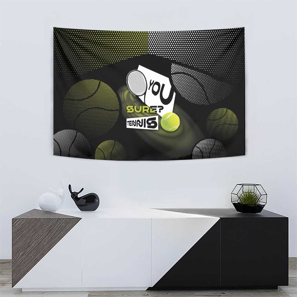Tennis Tapestry Grand Slam Style