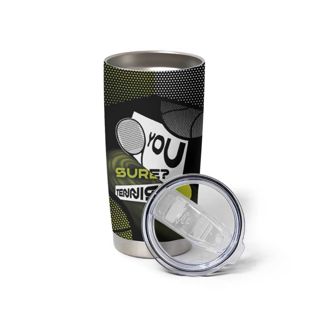 Custom Tennis Tumbler Cup Grand Slam Style