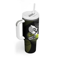 Custom Tennis Tumbler With Handle Grand Slam Style