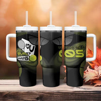 Custom Tennis Tumbler With Handle Grand Slam Style