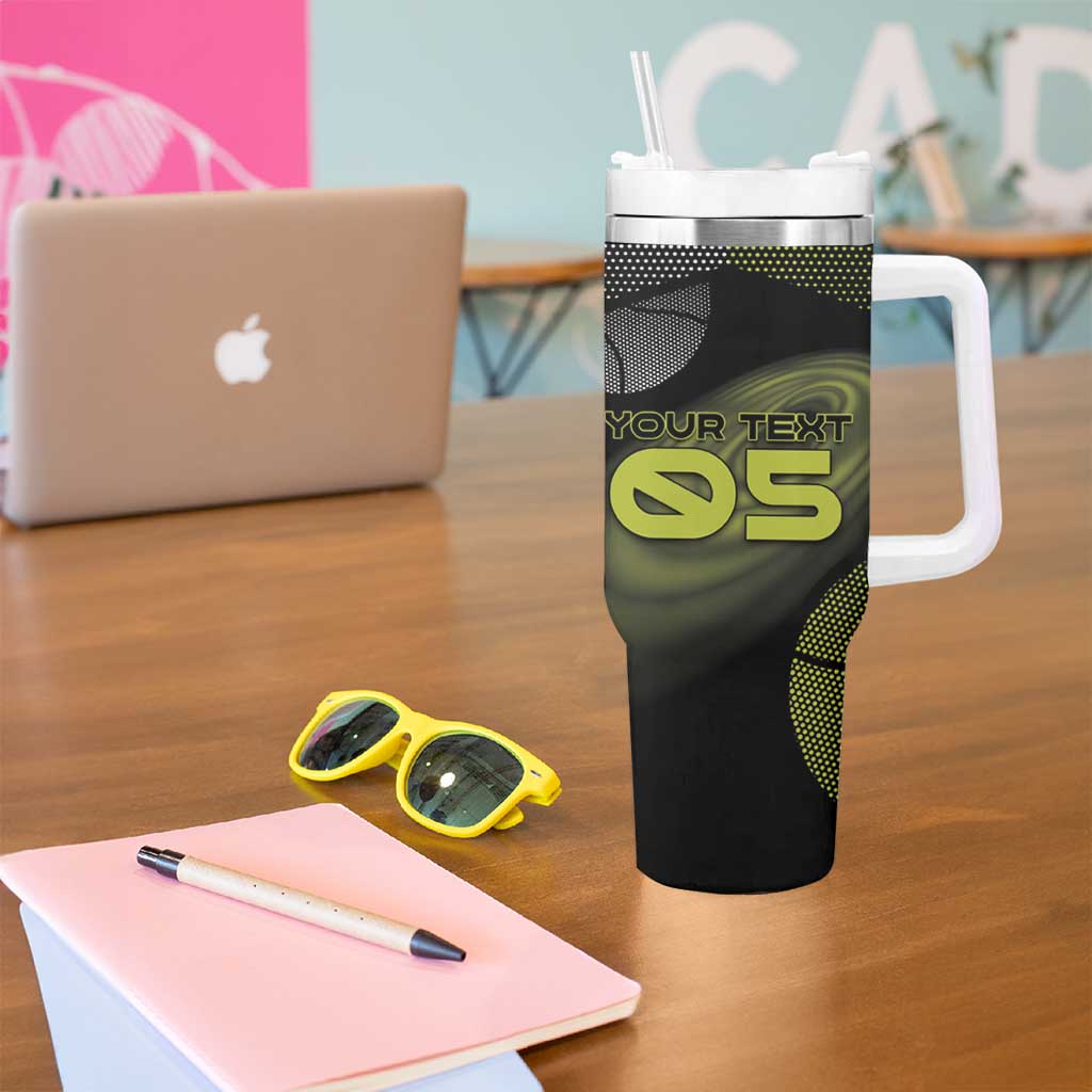 Custom Tennis Tumbler With Handle Grand Slam Style