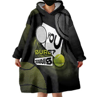 Custom Tennis Wearable Blanket Hoodie Grand Slam Style