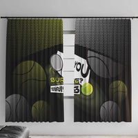 Tennis Window Curtain Grand Slam Style