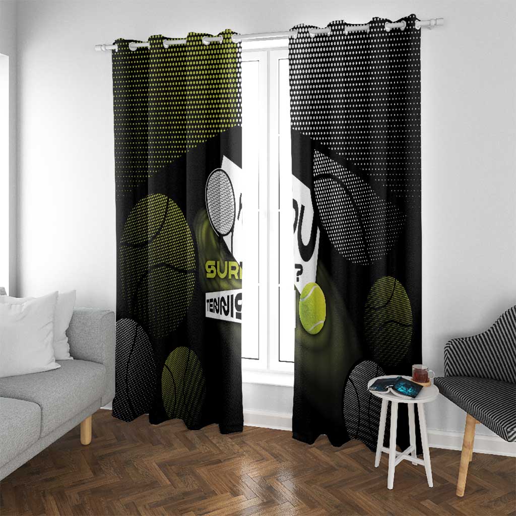 Tennis Window Curtain Grand Slam Style
