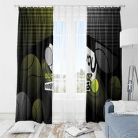 Tennis Window Curtain Grand Slam Style