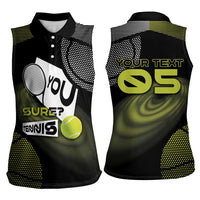 Custom Tennis Women Sleeveless Polo Shirt Grand Slam Style