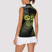 Custom Tennis Women Sleeveless Polo Shirt Grand Slam Style