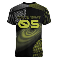Custom Tennis Women V-Neck T-Shirt Grand Slam Style
