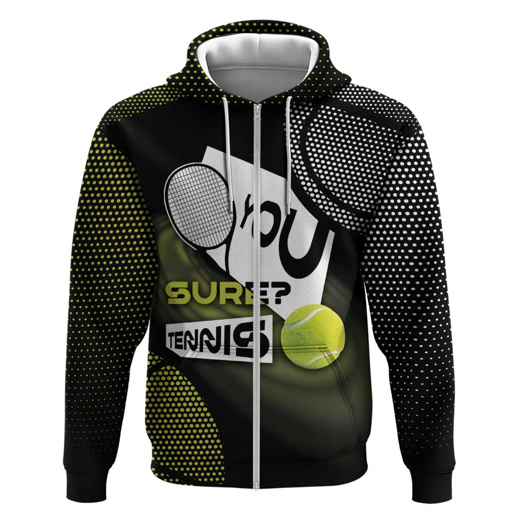 Custom Tennis Zip Hoodie Grand Slam Style