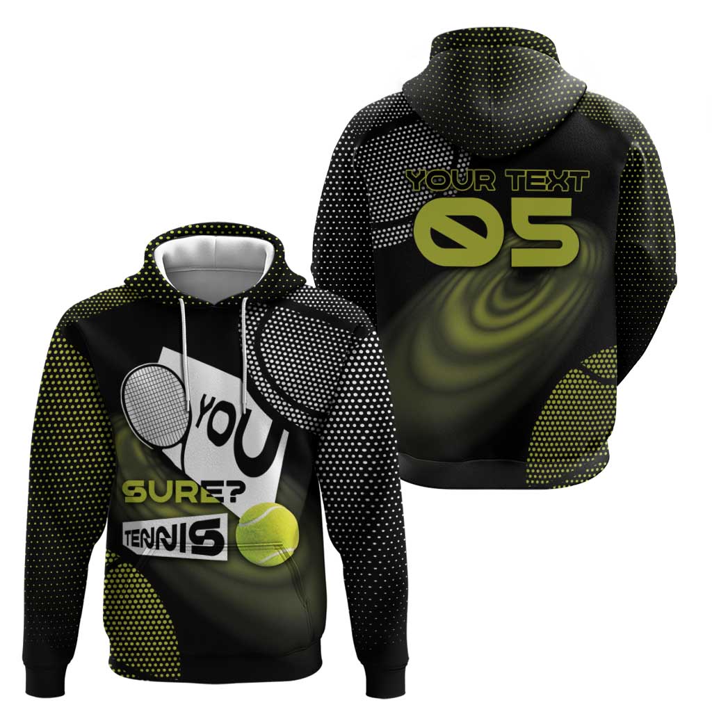 Custom Tennis Zip Hoodie Grand Slam Style