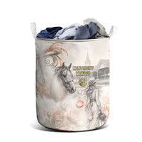 Kentucky Horse Laundry Basket Run For The Roses