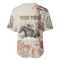 Personalized Kentucky Horse Baseball Jersey Run For The Roses