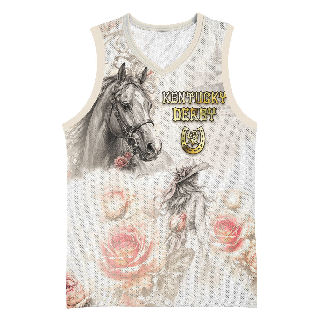 Personalized Kentucky Horse Basketball Jersey Run For The Roses