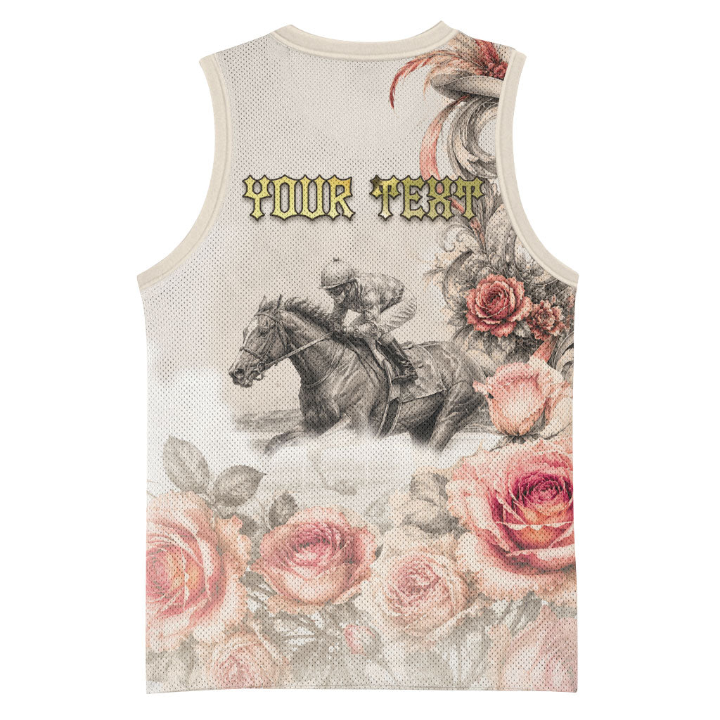 Personalized Kentucky Horse Basketball Jersey Run For The Roses