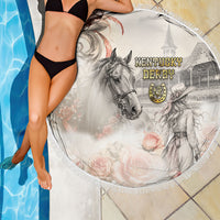 Kentucky Horse Beach Blanket Run For The Roses