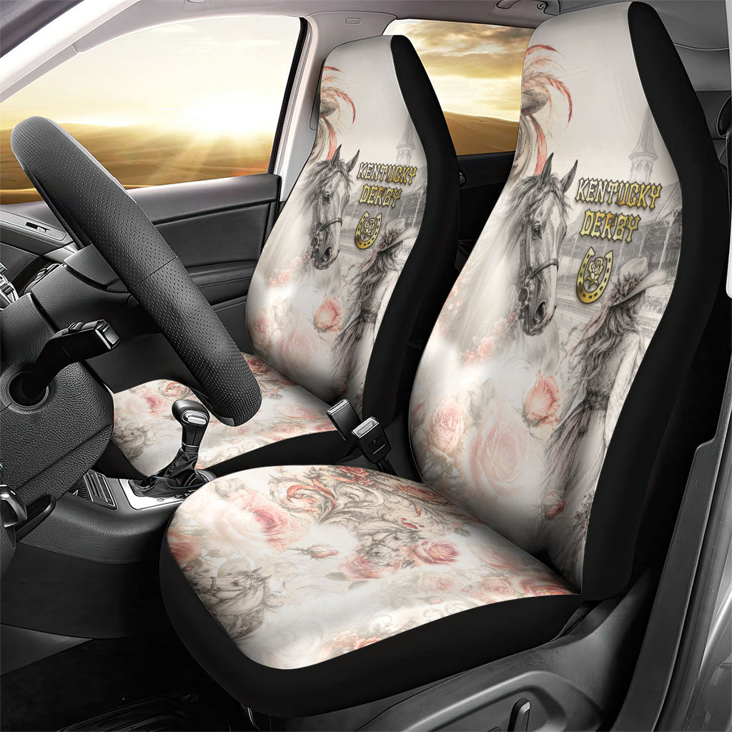 Kentucky Horse Car Seat Cover Run For The Roses