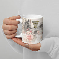 Personalized Kentucky Horse Ceramic Mug Run For The Roses