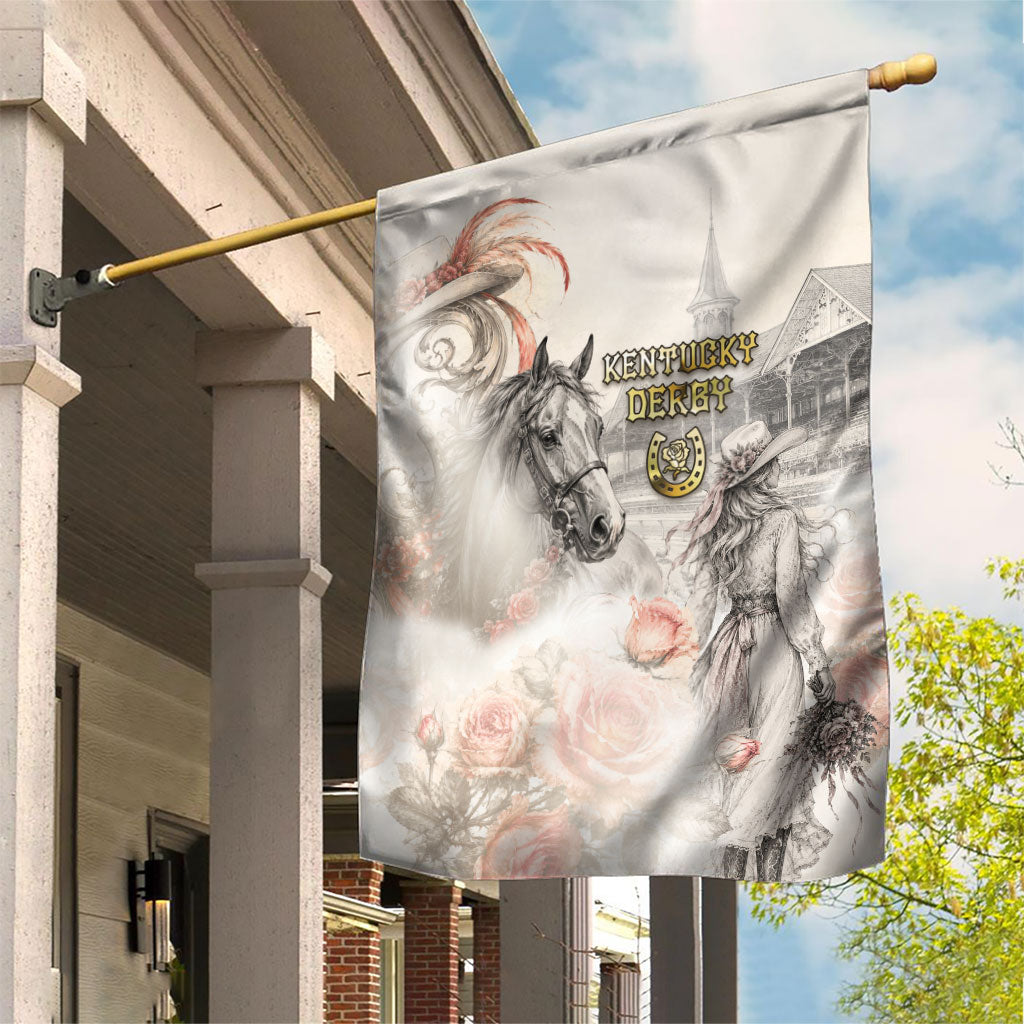 Kentucky Horse Garden Flag Run For The Roses