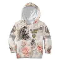 Personalized Kentucky Horse Kid Hoodie Run For The Roses