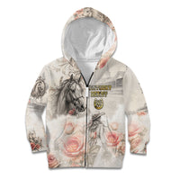 Personalized Kentucky Horse Kid Hoodie Run For The Roses