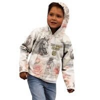 Personalized Kentucky Horse Kid Hoodie Run For The Roses