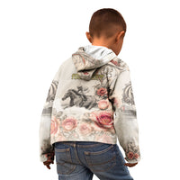 Personalized Kentucky Horse Kid Hoodie Run For The Roses