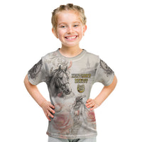 Personalized Kentucky Horse Kid T Shirt Run For The Roses