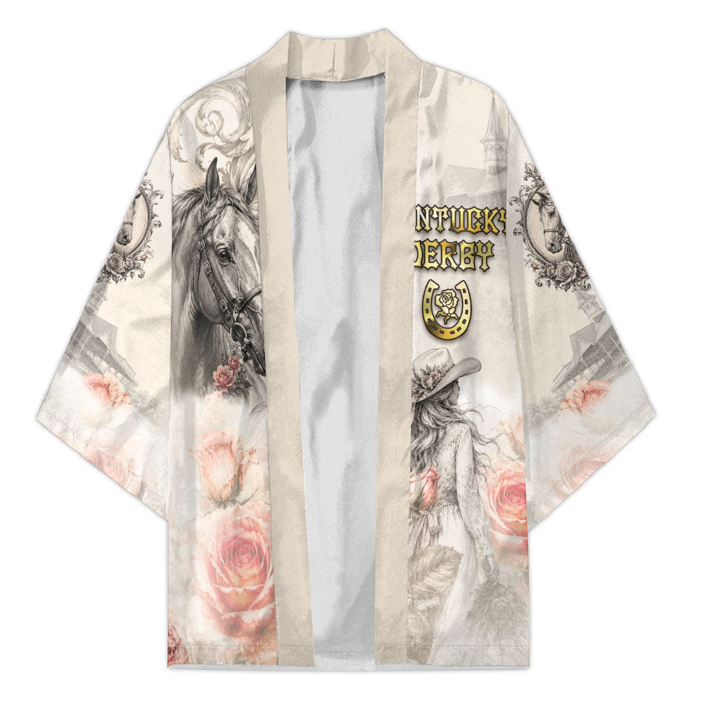 Personalized Kentucky Horse Kimono Run For The Roses