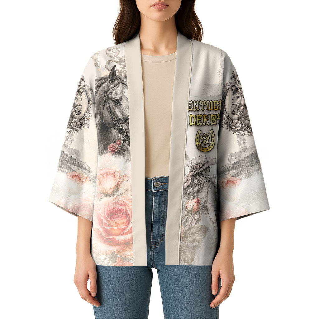 Personalized Kentucky Horse Kimono Run For The Roses