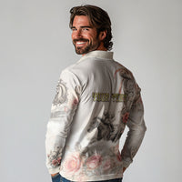 Personalized Kentucky Horse Long Sleeve Polo Shirt Run For The Roses