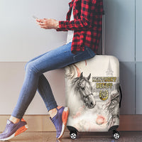 Kentucky Horse Luggage Cover Run For The Roses