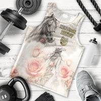 Personalized Kentucky Horse Men Tank Top Run For The Roses