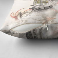 Kentucky Horse Pillow Cover Run For The Roses